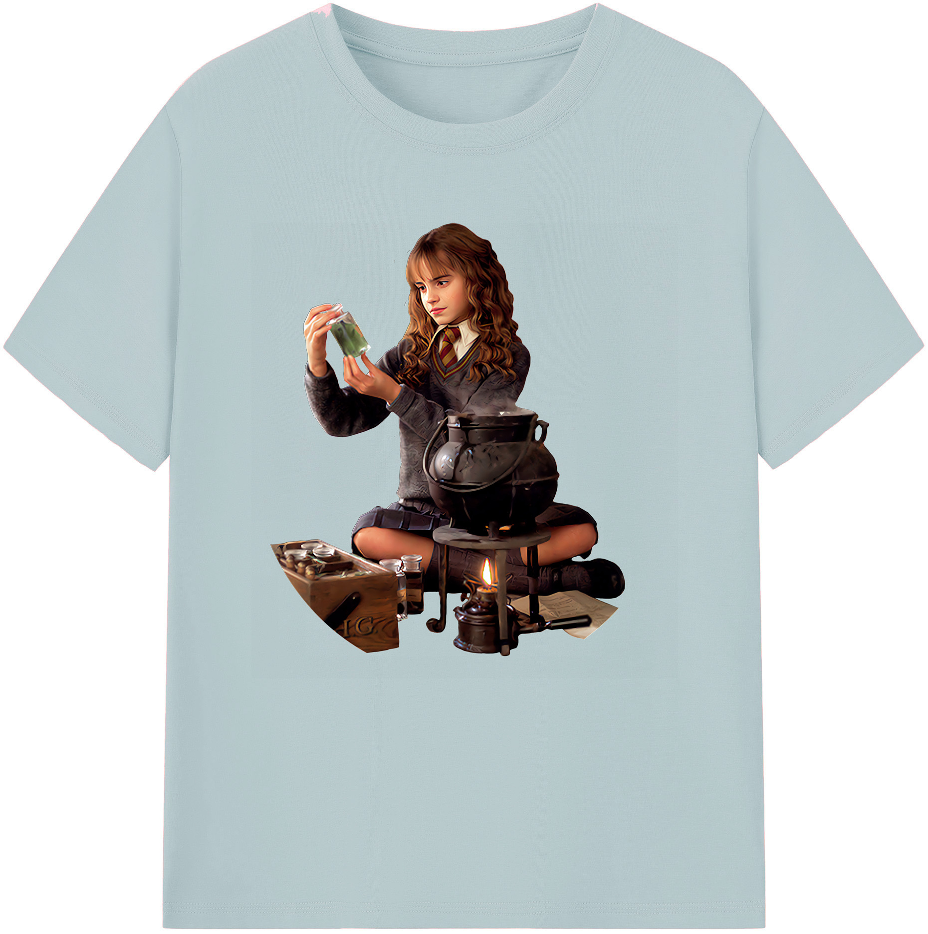 （画像用） Harry Potter ハリー・ポッターシリーズ 綿100％半袖Tシャツ（フロントプリント）